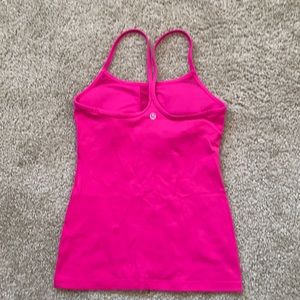 Lululemon Pink Yoga Tan Top 4